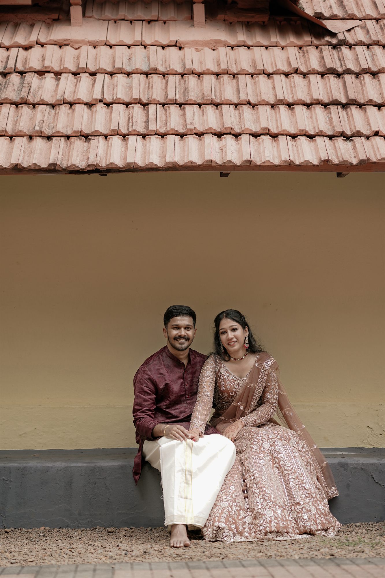 Siva and Vidya celebrating their engagement, photo 9 of 10